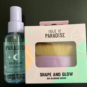 Isle of Paradise Night Self- Tanning Face Mist with Brush